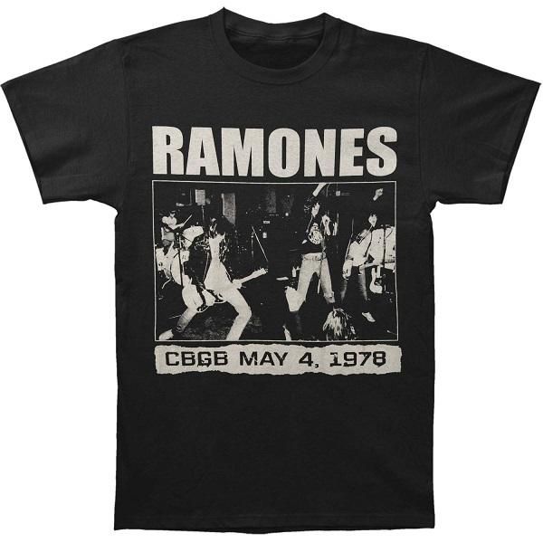 RAMONES Cbgb 1978, Tシャツ