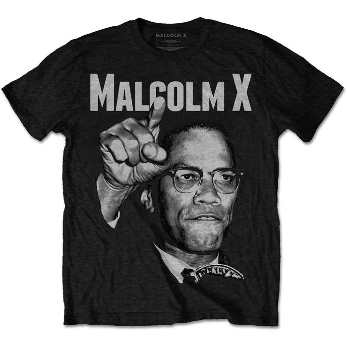 MALCOLM X Pointing, 映画Tシャツ