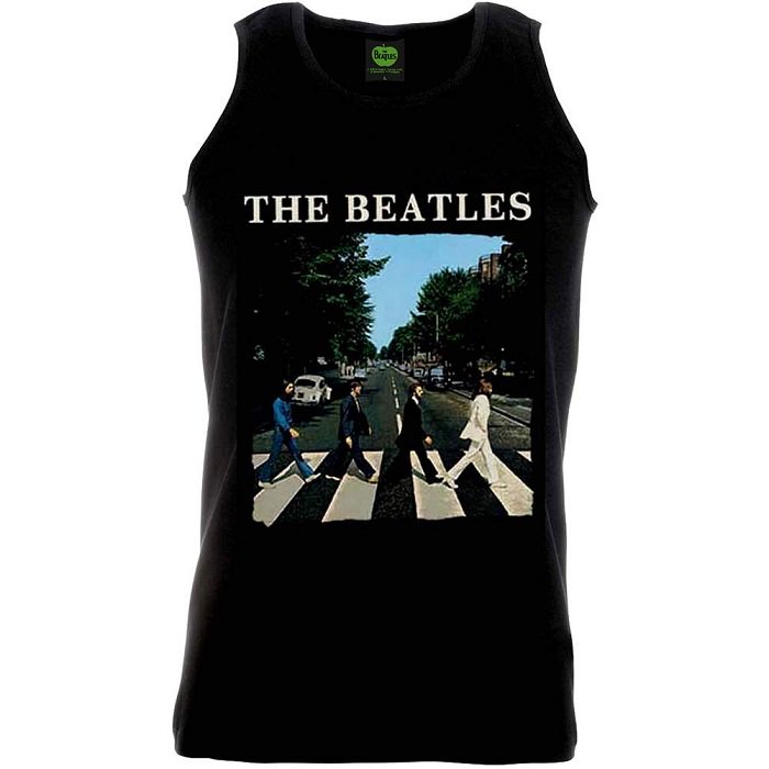 BEATLES Men's Vest Abbey Road, ノースリーブ