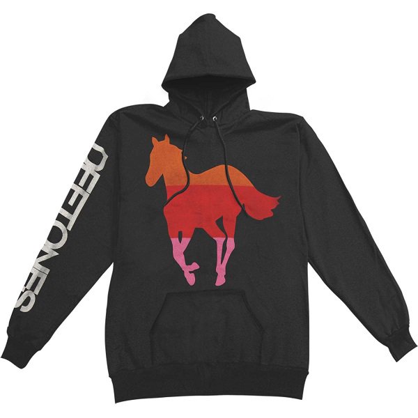 deftones red hoodie