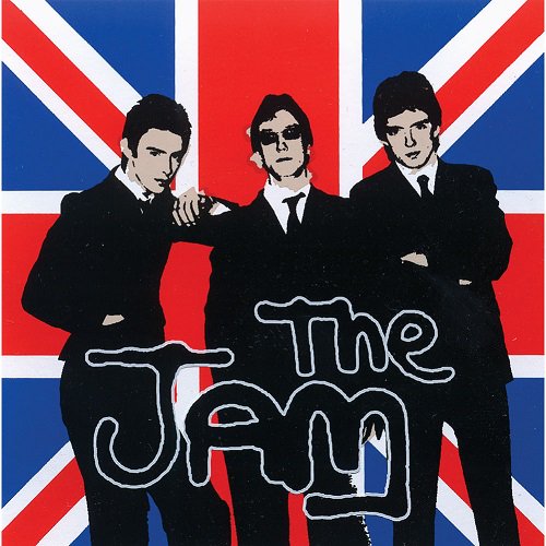 THE JAM UK Flag Sticker, バンドグッズ（ステッカー）