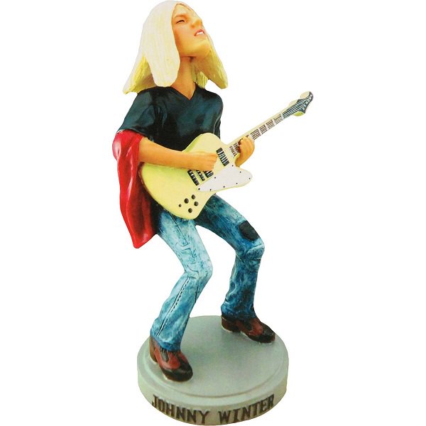 JOHNNY WINTER 1976 Captured Live Guitar Gods Figure