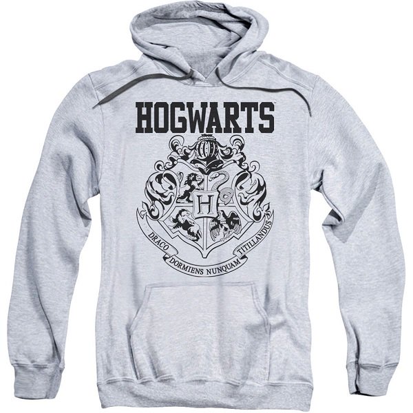 Harry Potter Hogwarts Athletic Adult Hooded Sweatshirt パーカー