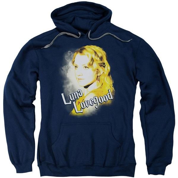 Harry Potter Luna Closeup Adult Hooded Sweatshirt パーカー