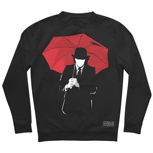 Mayday Parade Umbrella Man Sweatshirt ロングtシャツ
