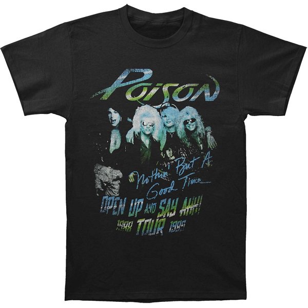 Poison(ポイズン)1988年ツアーTシャツ - Tシャツ/カットソー(半袖/袖なし)