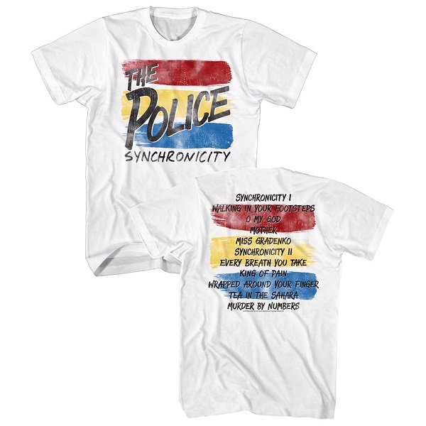 THE POLICE Synchronicity, Tシャツ