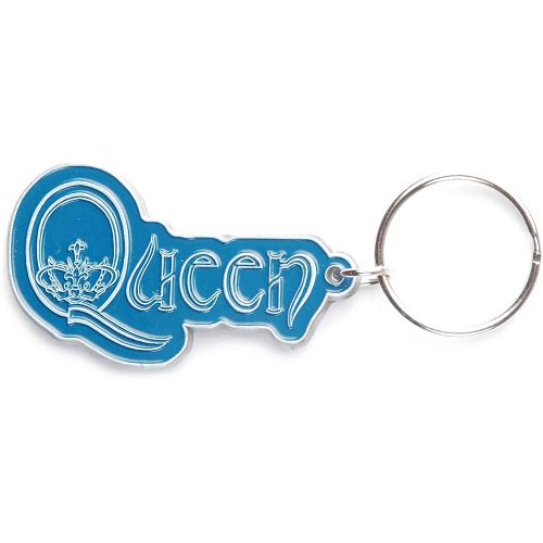 QUEEN Logo Metal Key Chain, バンドグッズ（キーホルダー）