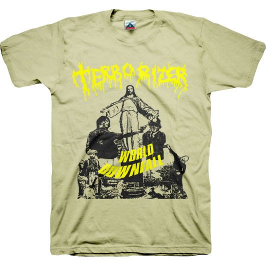 TERRORIZER World Downfall On Sand, Tシャツ