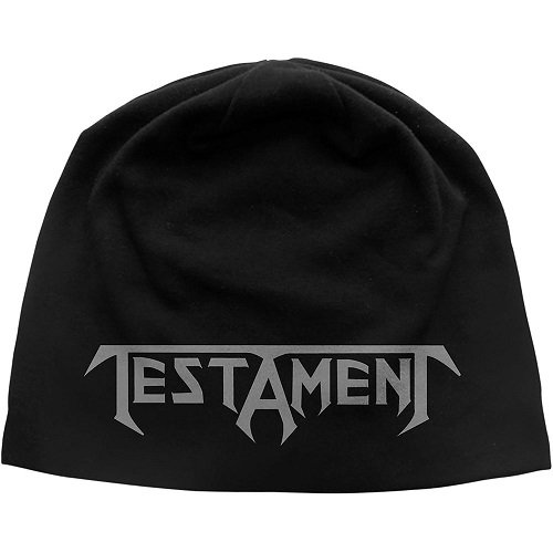 TESTAMENT Logo Beanie, バンドグッズ（ニットキャップ）