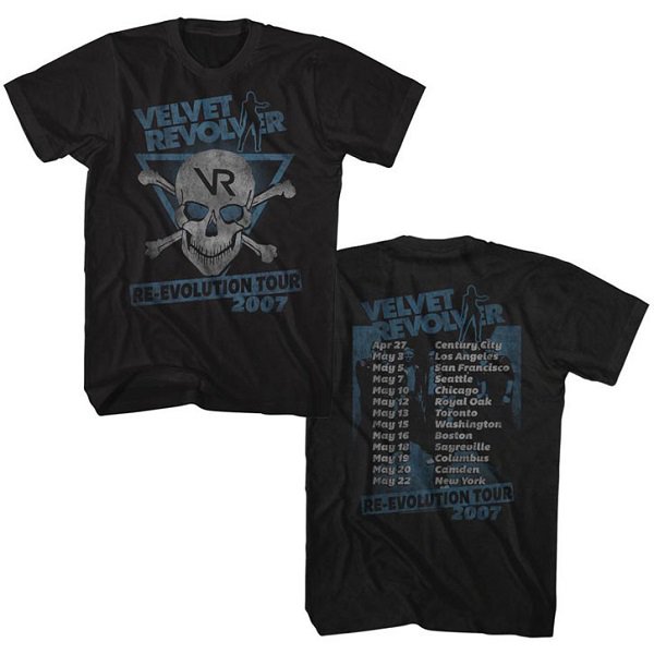 VELVET REVOLVER Re-evolution Tour 07, Tシャツ