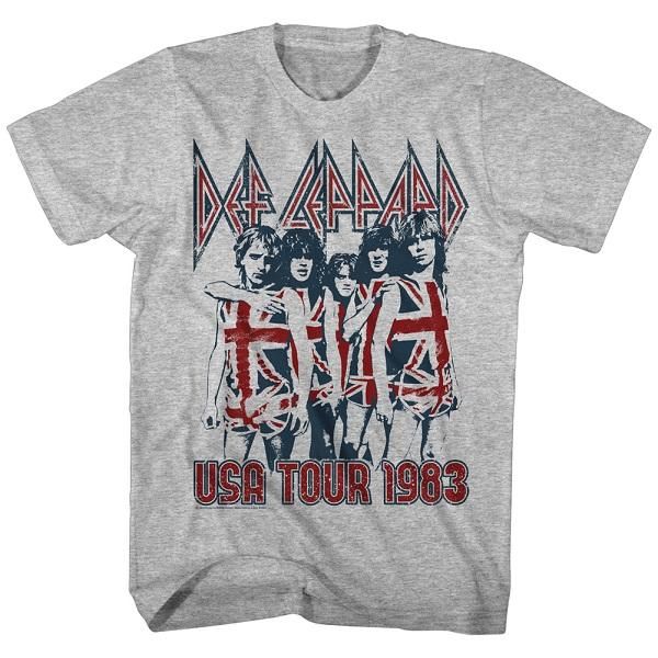 DEF LEPPARD USA Tour 1983, Tシャツ DEF LEPPARD USA Tour 1983, Tシャツ