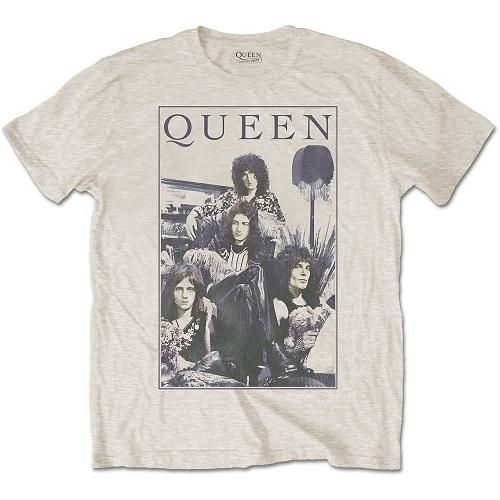 QUEEN Vintage Frame, Tシャツ - バンドＴシャツ専門店GARAPA-GOS(ガラパゴス)  バンドＴシャツやメタルＴシャツ、アメコミＴシャツやグッズ等の通販専門店