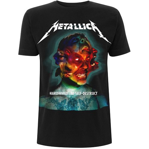 METALLICA Hardwired Album Cover, Tシャツ - バンドＴシャツ専門店GARAPA-GOS(ガラパゴス)  バンドＴシャツやメタルＴシャツ、アメコミＴシャツやグッズ等の通販専門店