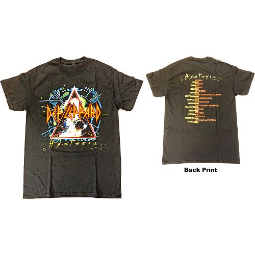 DEF LEPPARD 2018 Tour Hysteria, Tシャツ - バンドＴシャツ専門店