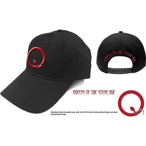 Queens Of The Stone Age Q Logo バンドグッズ キャップ バンドｔシャツ専門店garapa Gos ガラパゴス バンドｔシャツやメタルｔシャツ アメコミｔシャツやグッズ等の通販専門店