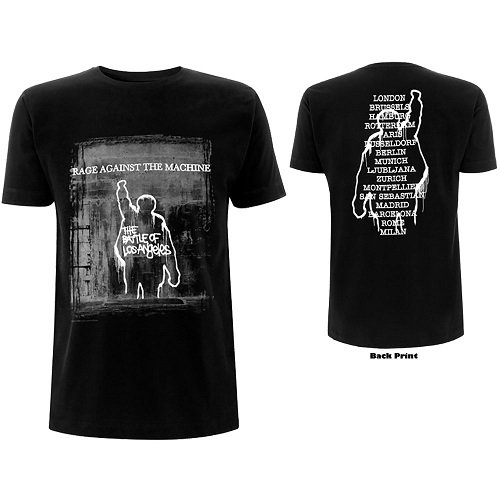 RAGE AGAINST THE MACHINE Bola Euro Tour, Tシャツ - バンドＴシャツ