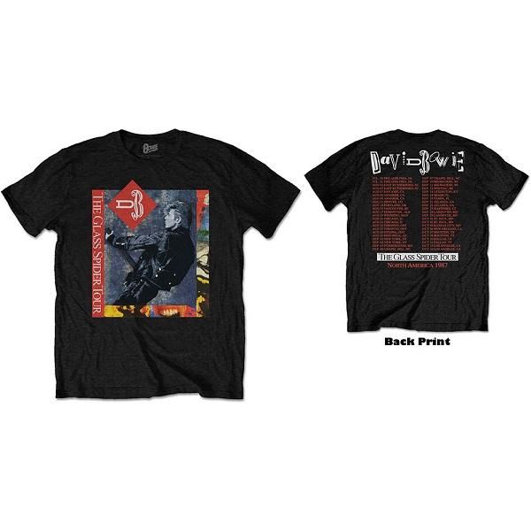 DAVID BOWIE Glass Spider Tour, Tシャツ - バンドTシャツ専門