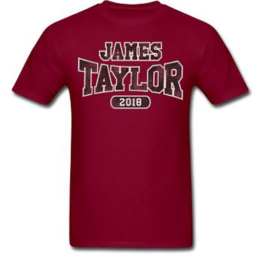 JAMES TAYLOR 2018 Tour Logo, Tシャツ - バンドＴシャツ専門店GARAPA-GOS(ガラパゴス)  バンドＴシャツやメタルＴシャツ、アメコミＴシャツやグッズ等の通販専門店