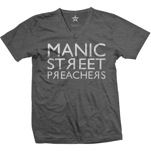 MANIC STREET PREACHERS Reversed Logo, Tシャツ - バンドＴシャツ専門