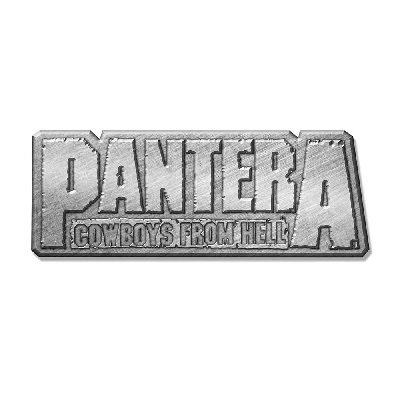 PANTERA Cowboys From Hell, バンドグッズ（ピンバッジ） - バンドＴ