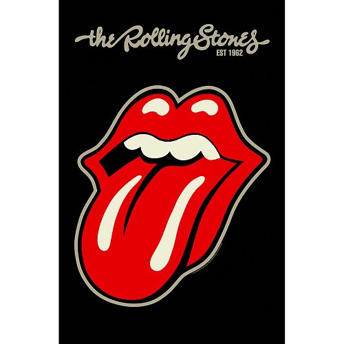 ROLLING STONES Tongue, バンドグッズ（布製ポスター） - バンドＴシャツ専門店GARAPA-GOS(ガラパゴス)  バンドＴシャツやメタルＴシャツ、アメコミＴシャツやグッズ等の通販専門店