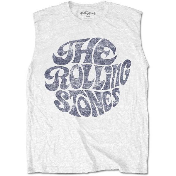 ROLLING STONES Vintage 70s Logo, ノースリーブ - バンドＴシャツ専門