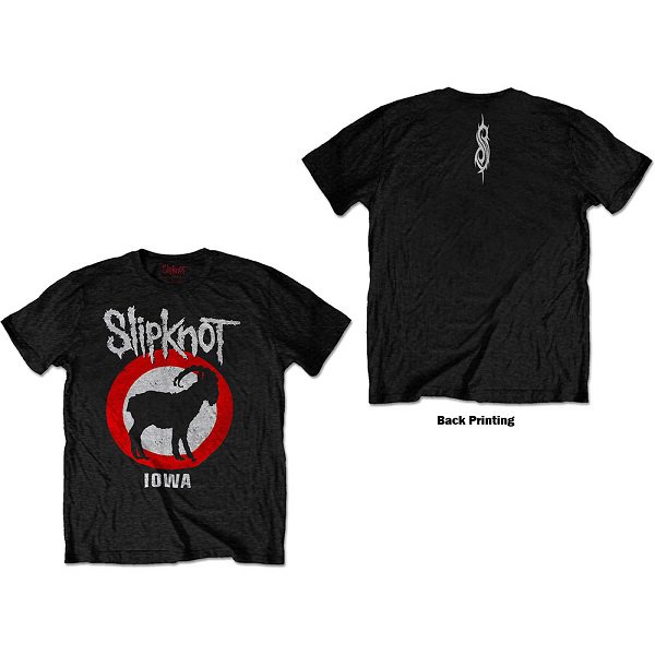 SLIPKNOT Iowa Goat Back Print, Tシャツ - バンドＴシャツ専門店