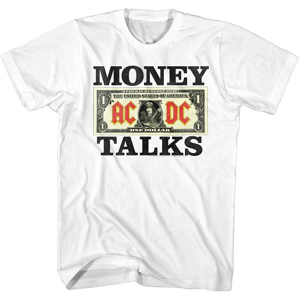 AC/DC エーシーディーシー MONEY TALKS バンドTシャツ ブラック