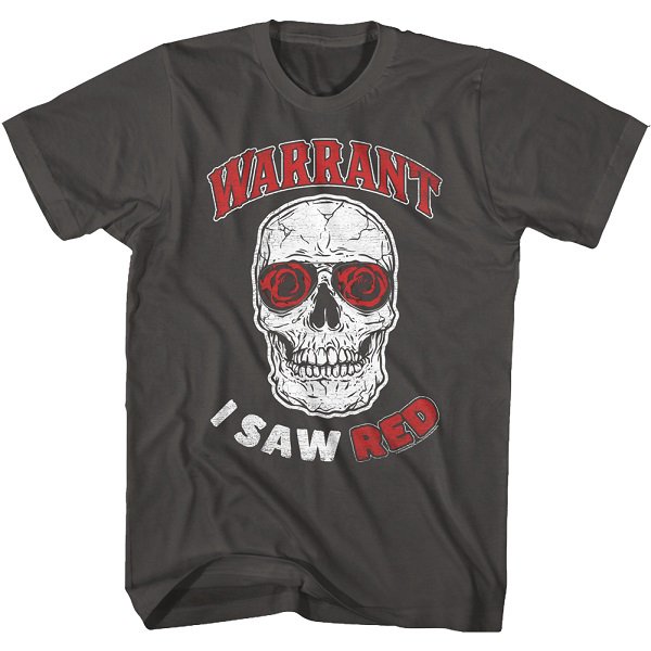 WARRANT Saw Red, Tシャツ - バンドＴシャツ専門店GARAPA-GOS