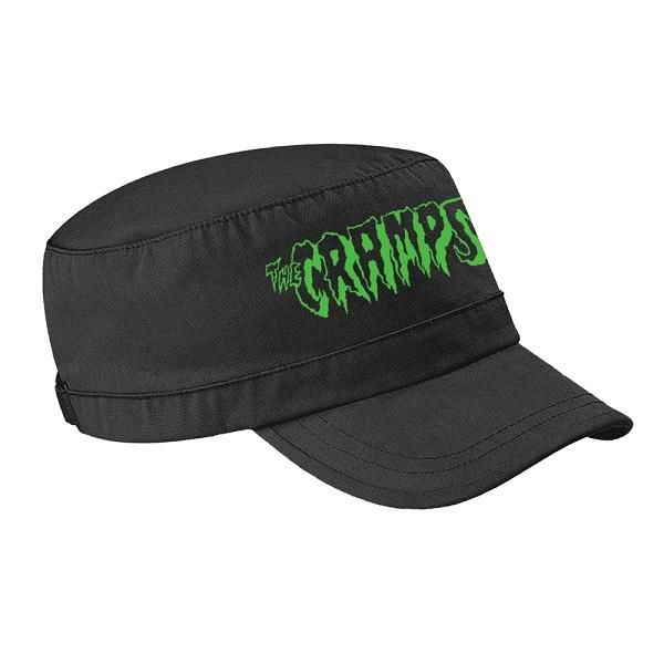 The Cramps Green Logo バンドグッズ キャップ バンドｔシャツ専門店garapa Gos ガラパゴス バンド ｔシャツやメタルｔシャツ アメコミｔシャツやグッズ等の通販専門店