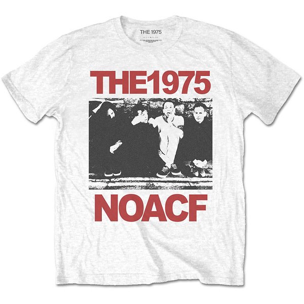 THE 1975 Noacf White, Tシャツ - バンドＴシャツ専門店GARAPA-GOS(ガラパゴス)  バンドＴシャツやメタルＴシャツ、アメコミＴシャツやグッズ等の通販専門店