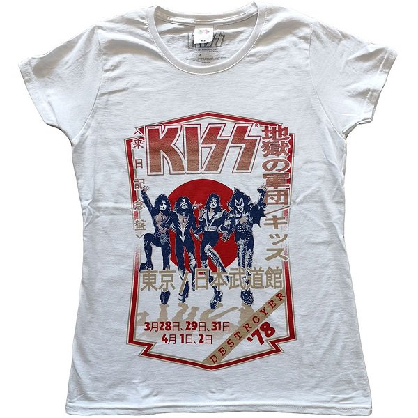 KISS Tシャツ（'78 日本武道館） | thepaymentpeople.co.uk