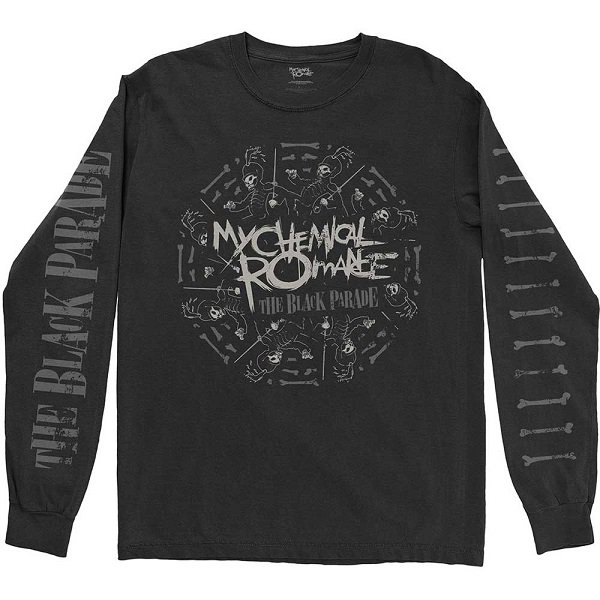 MY CHEMICAL ROMANCE Circle March, ロングTシャツ - バンドＴシャツ専門店GARAPA-GOS(ガラパゴス)  バンドＴシャツやメタルＴシャツ、アメコミＴシャツやグッズ等の通販専門店