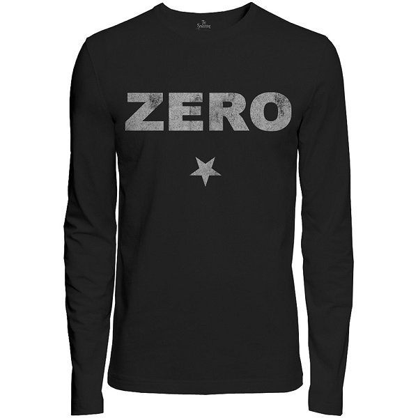 SMASHING PUMPKINS Zero Distressed, ロングTシャツ - バンドＴシャツ専門店GARAPA-GOS(ガラパゴス)  バンドＴシャツやメタルＴシャツ、アメコミＴシャツやグッズ等の通販専門店