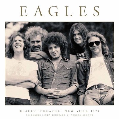 EAGLES Beacon Theatre, New York 1974 W Jackson Browne, バンドグッズ（レコード盤2枚組） -  バンドＴシャツ専門店GARAPA-GOS(ガラパゴス) バンドＴシャツやメタルＴシャツ、アメコミＴシャツやグッズ等の通販専門店