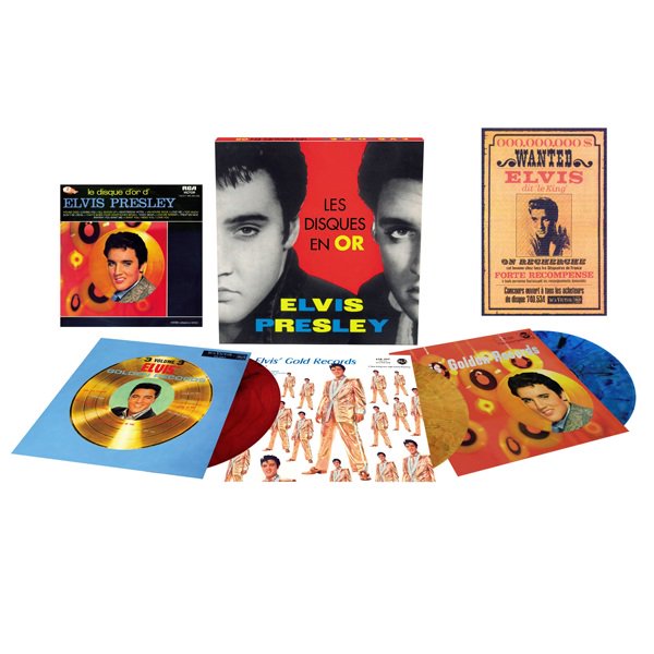 ELVIS PRESLEY Les Disques En Or D'Elvis Red Blue Gold Vinyls,  バンドグッズ（レコード盤3枚組） - バンドＴシャツ専門店GARAPA-GOS(ガラパゴス)  バンドＴシャツやメタルＴシャツ、アメコミＴシャツやグッズ等の通販専門店