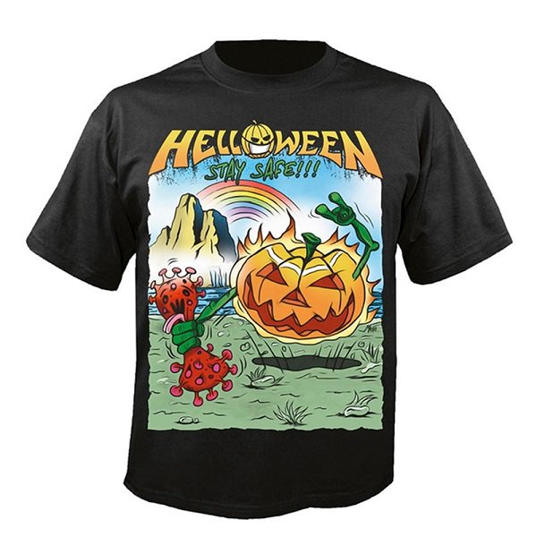 HELLOWEEN Corona, Tシャツ - バンドＴシャツ専門店GARAPA-GOS(ガラパゴス) バンドＴシャツやメタルＴシャツ、アメコミ Ｔシャツやグッズ等の通販専門店