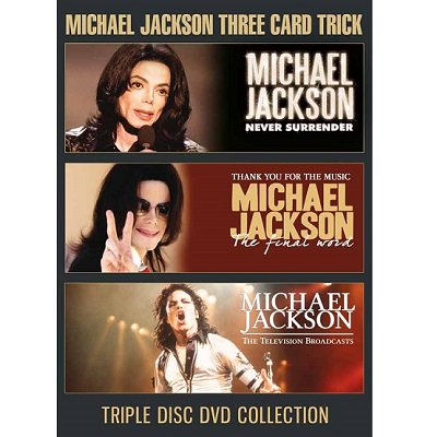 MICHAEL JACKSON Three Card Trick, バンドグッズ（DVD3枚組） -  バンドＴシャツ専門店GARAPA-GOS(ガラパゴス) バンドＴシャツやメタルＴシャツ、アメコミＴシャツやグッズ等の通販専門店