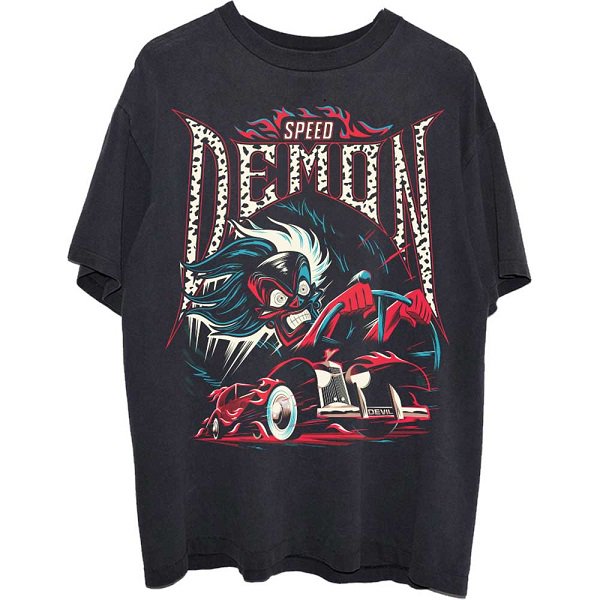 DISNEY 101 Dalmations Cruella Speed Demon, 映画Tシャツ - バンドＴ