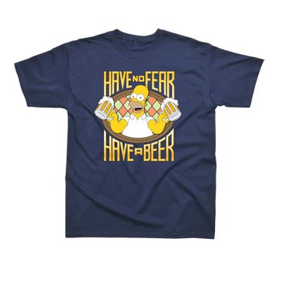 SIMPSONS Have No Fear Nvy, アメコミTシャツ - バンドＴシャツ専門店 ...