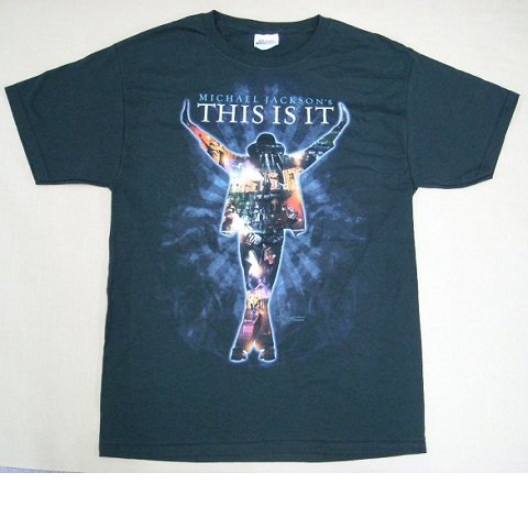 32,300円【希少】マイケルジャクソン　This is it Tシャツ