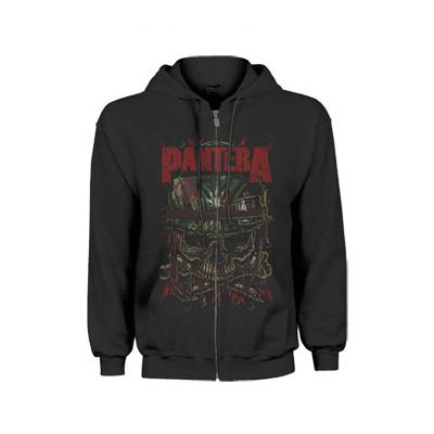 PANTERA Skeleton War, ジップパーカー - バンドＴシャツ専門店
