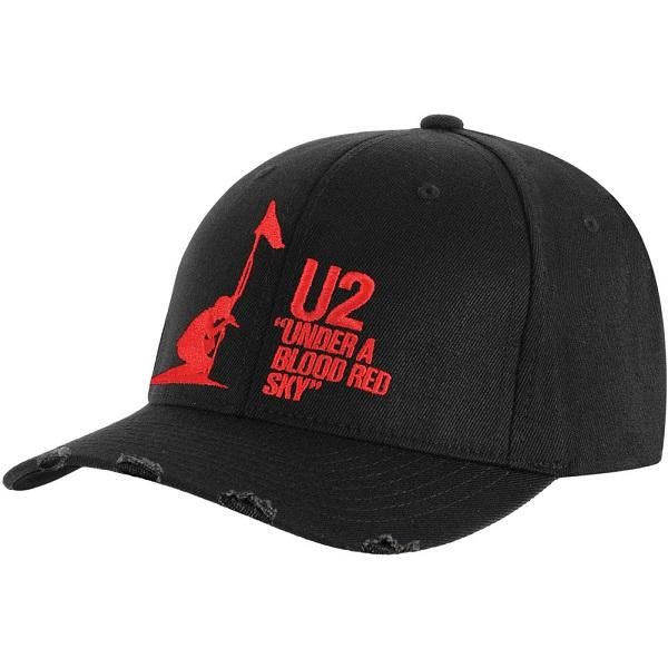 U2 Under A Blood Red Sky バンドグッズ キャップ バンドｔシャツ専門店garapa Gos ガラパゴス バンド ｔシャツやメタルｔシャツ アメコミｔシャツやグッズ等の通販専門店