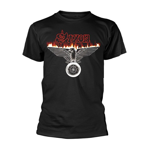 SAXON Wheels Of Steel, Tシャツ - バンドＴシャツ専門店GARAPA-GOS(ガラパゴス)  バンドＴシャツやメタルＴシャツ、アメコミＴシャツやグッズ等の通販専門店