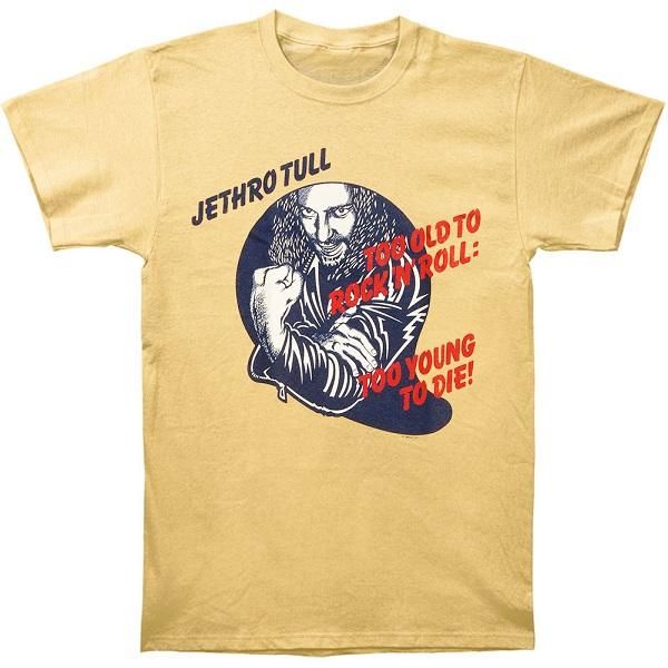 Jethro Tull Too Young To Die Yel Tシャツ バンドｔシャツ専門店garapa Gos ガラパゴス バンドｔシャツやメタルｔシャツ アメコミｔシャツやグッズ等の通販専門店