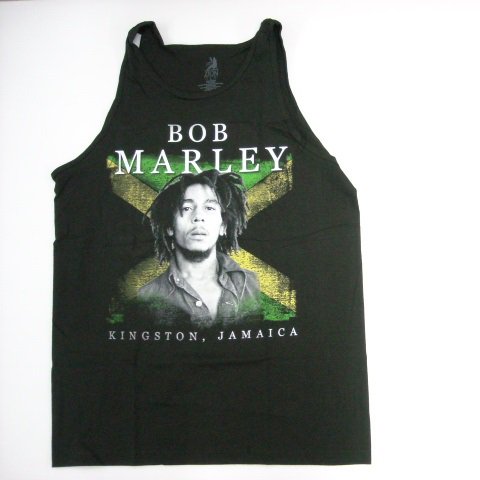 【即納】BOB MARLEY Kingston Vest, ノースリーブ - バンドＴシャツ専門店GARAPA-GOS(ガラパゴス)  バンドＴシャツやメタルＴシャツ、アメコミＴシャツやグッズ等の通販専門店