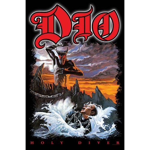 Dio Holy Diver バンドグッズ 布製ポスター バンドｔシャツ専門店garapa Gos ガラパゴス バンド ｔシャツやメタルｔシャツ アメコミｔシャツやグッズ等の通販専門店