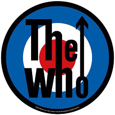 THE WHO Target Backpatch, バンドグッズ（バックパッチ） - バンドＴ