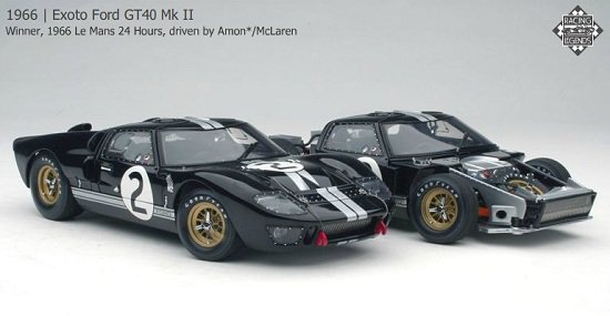 EXOTO Ford GT40MkⅣ #2 エグゾト フォード118 - www.avancia.ee